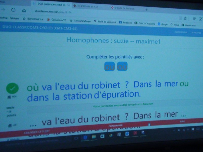 Duo classrooms cycle 3 :  une nouvelle application éducative et collaborative pour le cycle3