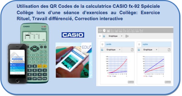 Application CASIO EDU + Calculatrice Collège, Casio Education