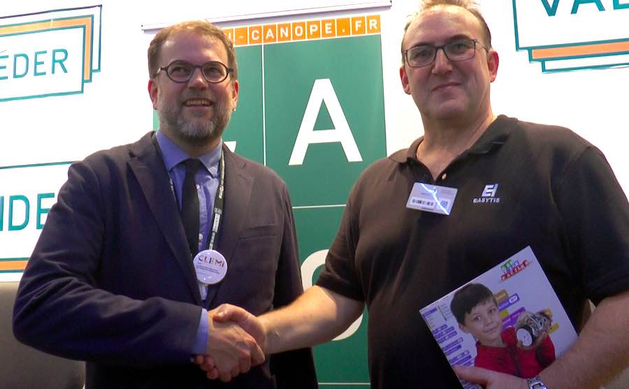 Easytis confie à Réseau Canopé la formation des enseignants à son offre robotique