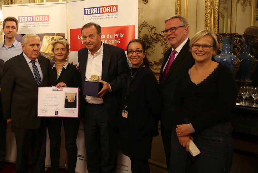 Un prix Territoria d’Or récompense la Ville d’Elancourt pour son école numérique