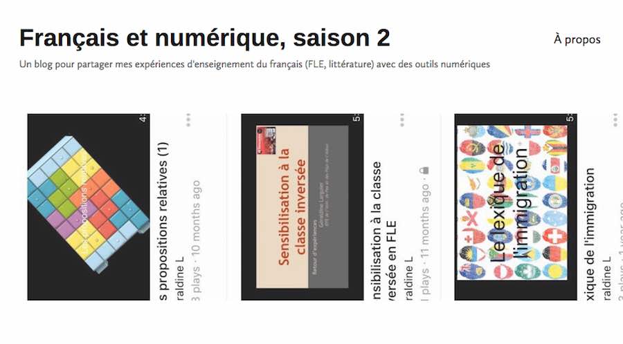 Littérature et classe inversée, une idée originale présentée sur EIDOS 64