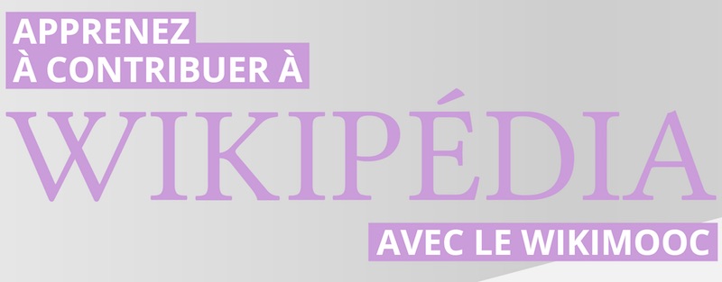 Deuxième édition du MOOC pour apprendre à contribuer à Wikipédia