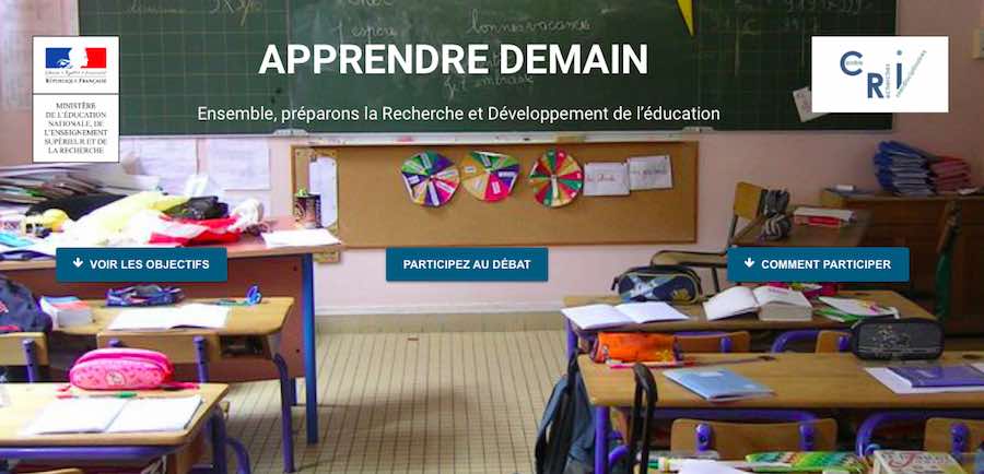 « Apprendre Demain » : une mission confiée à François Taddéi