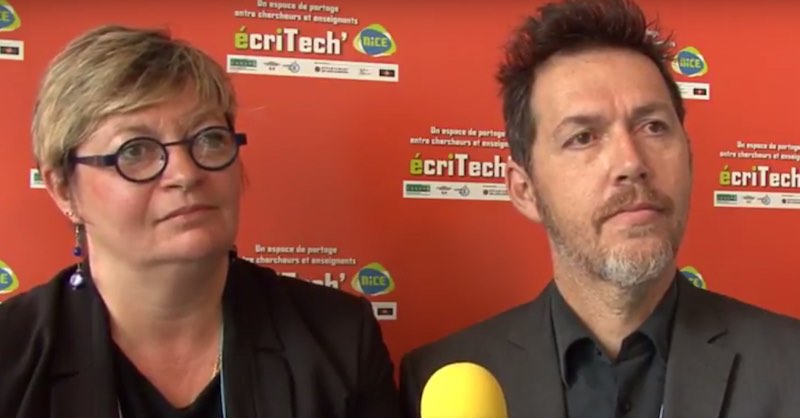 Les actes d’écriTech’8, autrement…avec Marie Soulié et Philippe Colinot
