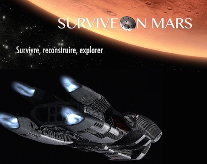 @Survive_on_Mars avec Grégory, Mélanie et Geneviève